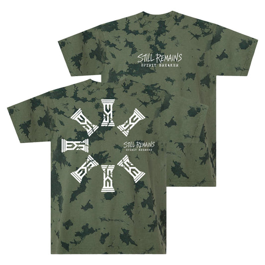 SPIRIT BREAKER - Tie-Dye T-Shirt (Green)