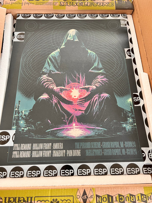 Signed show poster – LIMITED QUANTITY